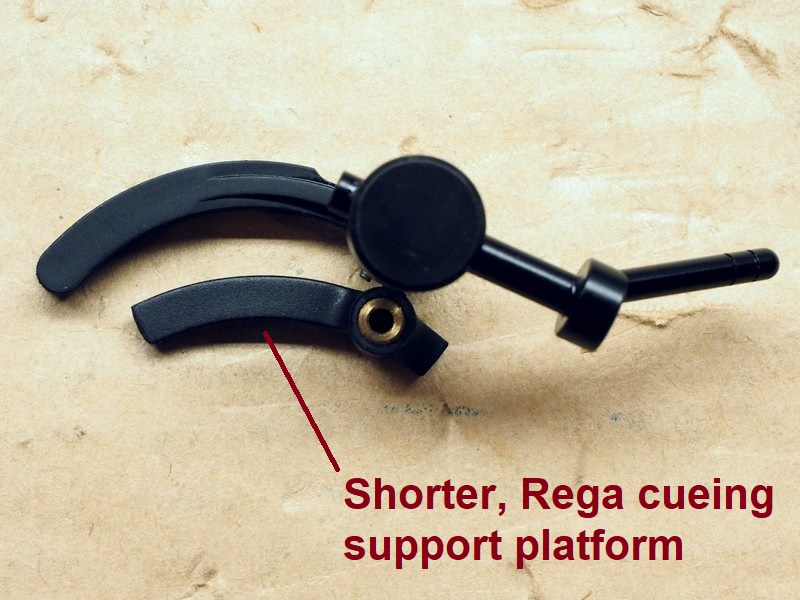Rega  Cueing Support Modification Galibier Design - Rega Cueing Support Modification