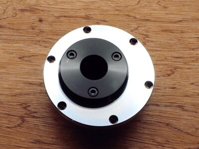 Galibier Design - Kuzma Mounting Collar on Luxman Armboard