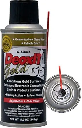 Contact Cleaning: Caig Pro Gold G5 Galibier Design - Contact Cleaning: Caig Pro Gold G5
