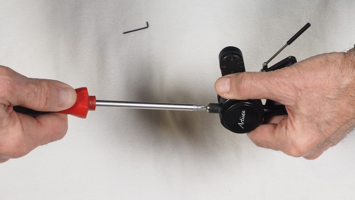 Jelco Arm Stub Removal: Remove Bushing Screw Galibier Design - Jelco Arm Stub Removal: Remove Bushing Screw
