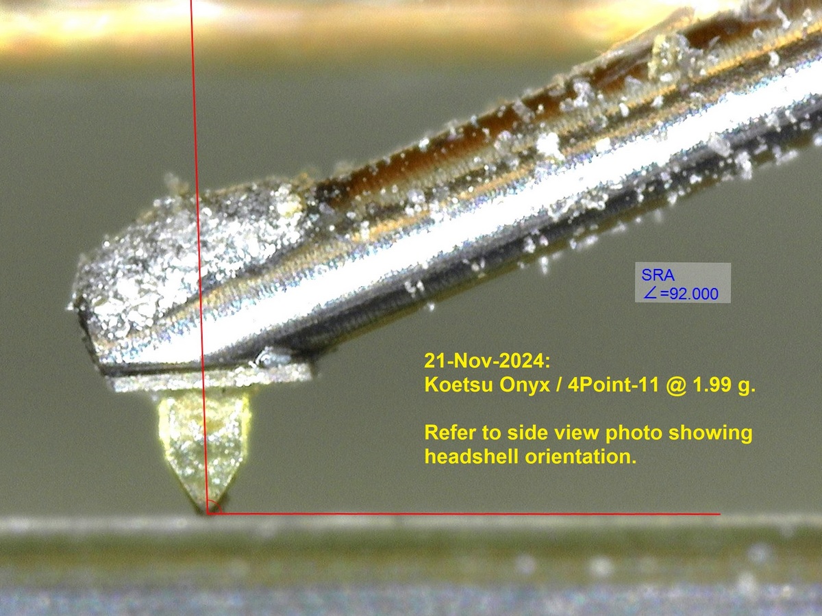 Koetsu Onyx Microscope Photo Galibier Design - Koetsu Onyx Microscope Photo