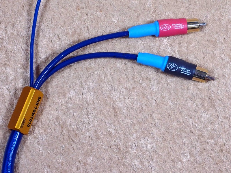 Ortofon 6NX-TSW1010 Phono Cable Galbier Design - Cardas RCAs on Ortofon 6NX-TSW101