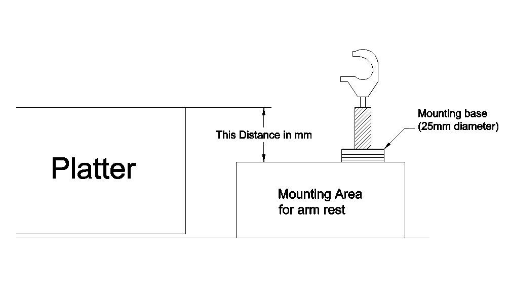 Schröder Arm Rest Pillar Height Galibier Design - Schröder Arm Rest Pillar Height
